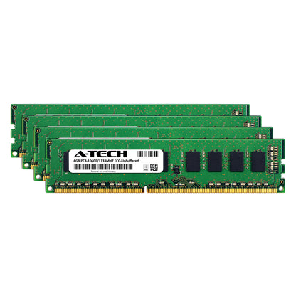 16GB KIT 4X 4GB PC3-10600 1333 MHZ ECC UNBUFFERED APPLE Mac Pro MEMORY RAM (NOT FOR HOME PC)
