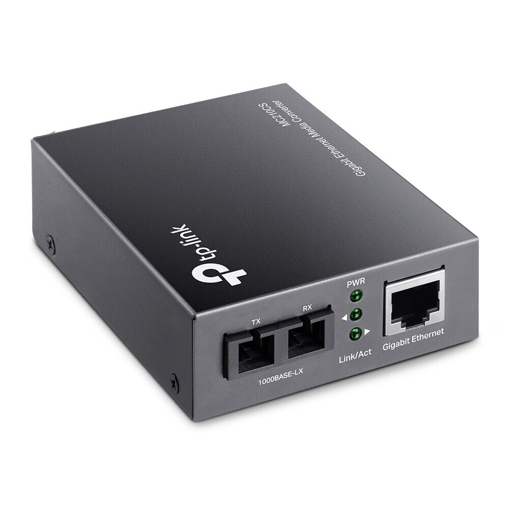TP-Link MC210CS | Omada 1000Mbps Gigabit Single-Mode Media Converter