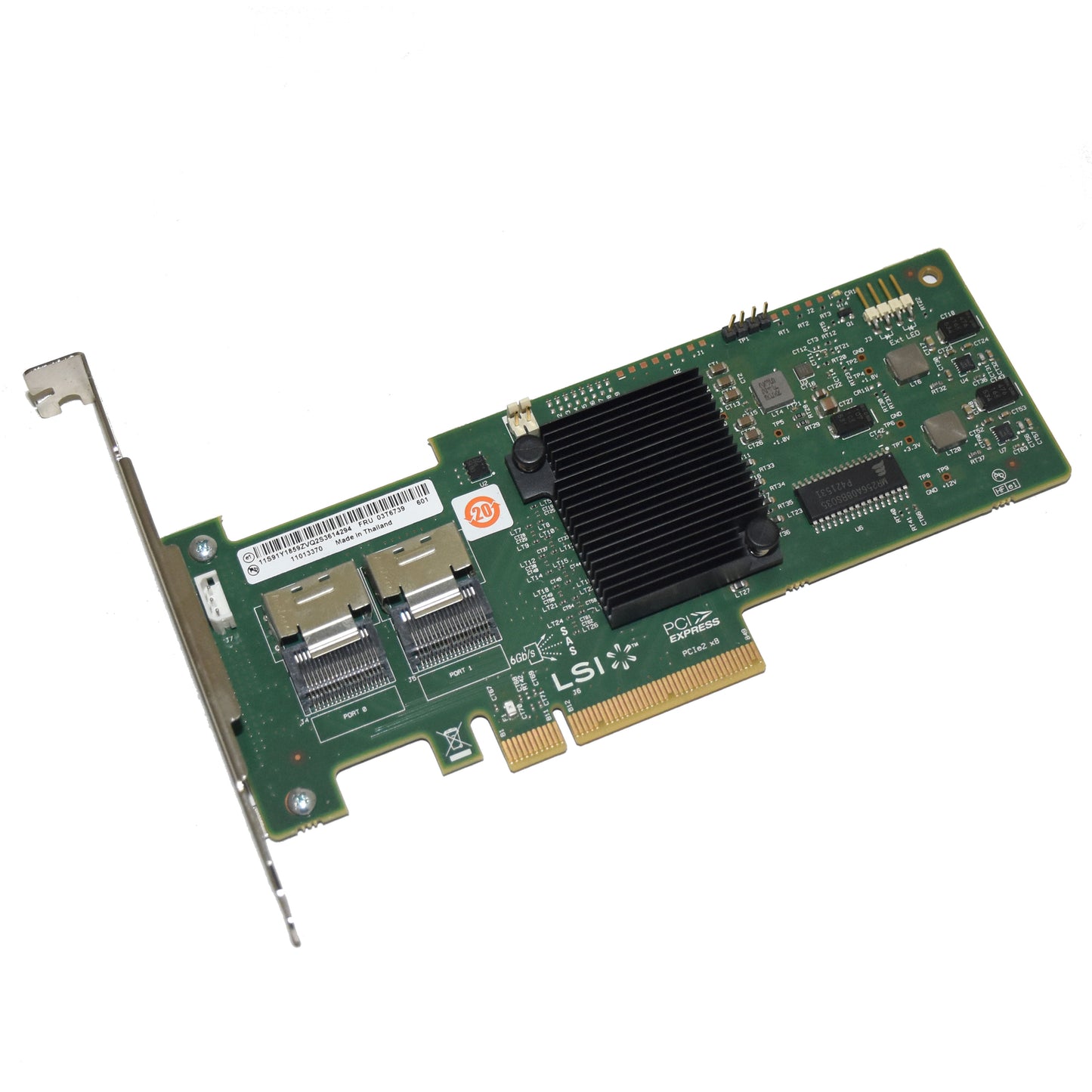 Lenovo LSI MegaRAID 9240-8i SAS 6Gbps 8-Ports PCIe 2.0 RAID Controller 03T6739 (NOT FOR HOME PC)