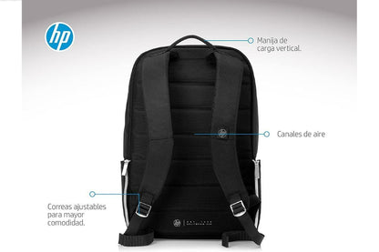 HP 15.6 Duotone Backpack - Black 4QF97AA#ABL
