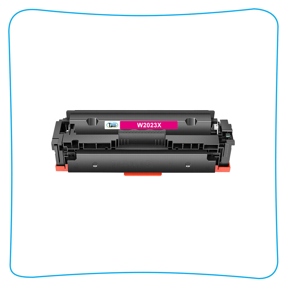 1x W2020X Toner Compatible with HP 414X LaserJet M454dn M454dw Magenta with Chip