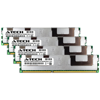 128GB 4x 32GB DDR3 1333 4Rx4 Quad Rank Memory RAM for Dell PowerEdge T320 R320
