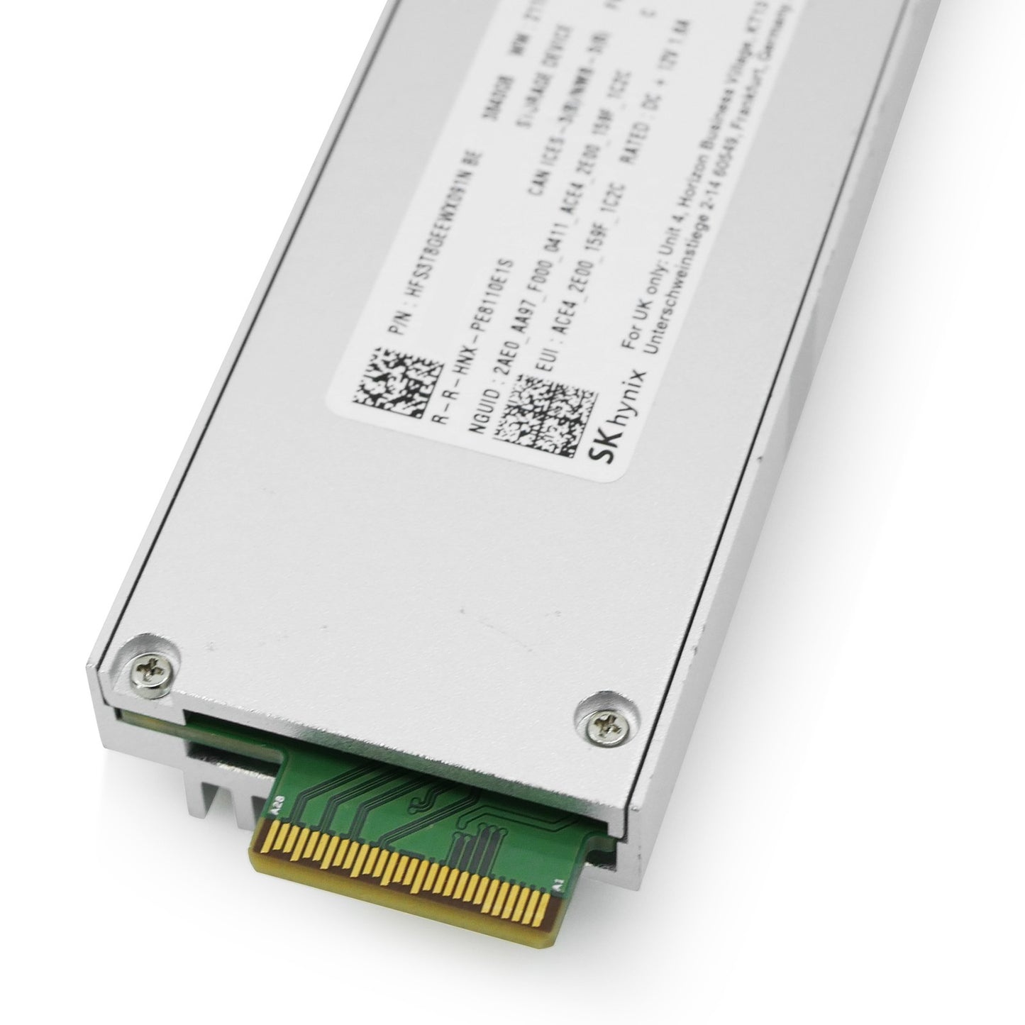 SK Hynix/Lenovo PE8110 3.84TB E1.S PCIe 4.0 x4 NVMe TLC SSD HFS3T8GEEWX091N