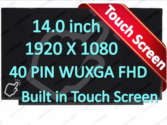 New/Orig Lenovo ThinkPad T490S T495S FHD touch Lcd Screen Touch 01YN150 01YN152