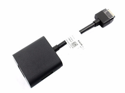 Lot of 4Dell XPS 10 Tablet Power Port to HDMI VGA USB Adapter VJY9R 8N4VR