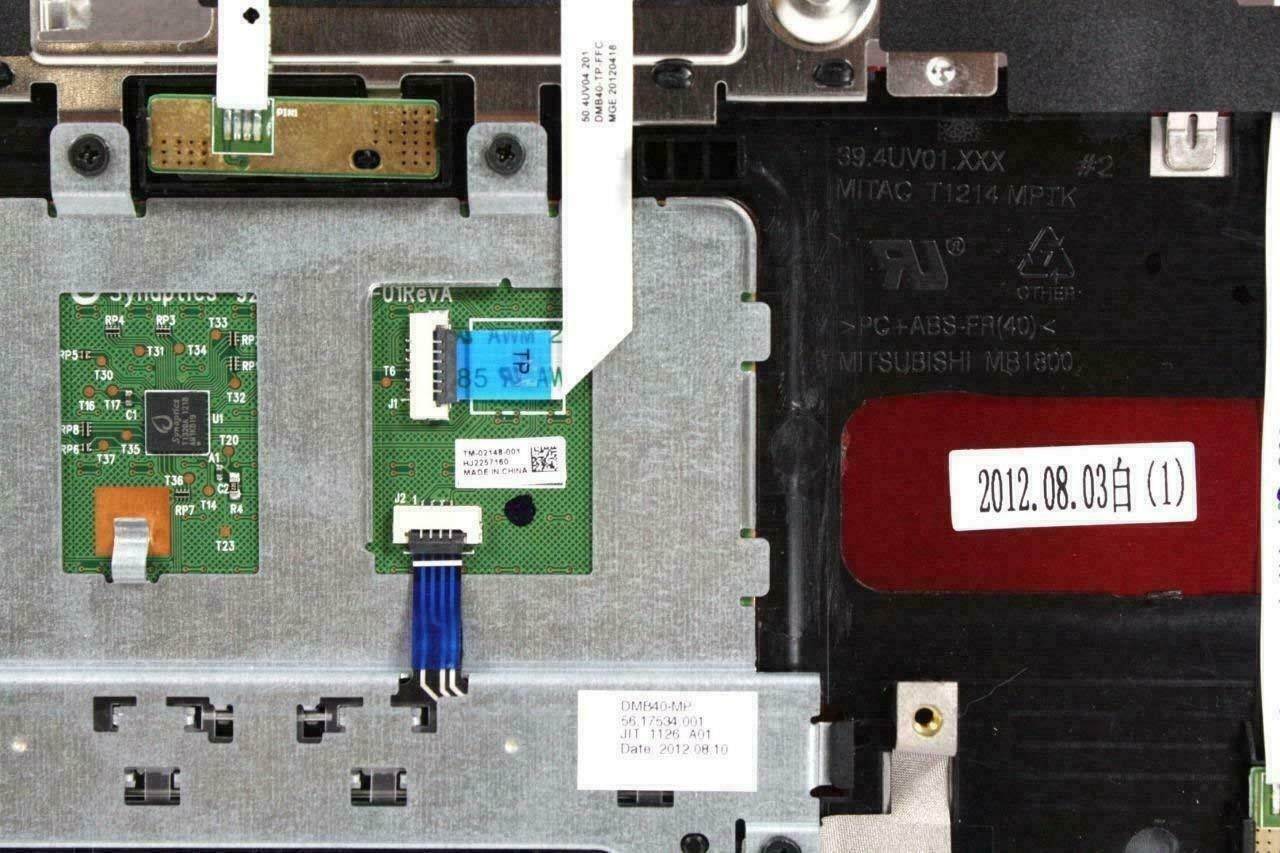 LOT x 5 Genuine Dell Inspiron 14z (5423) Red Palmrest Touchpad 060F20 130 60F20