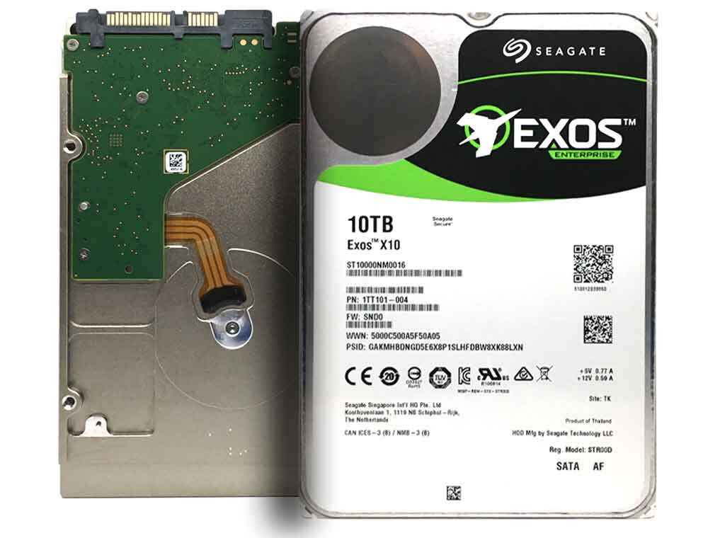 Seagate ST10000NM0016 10TB 7200RPM 256MB Cache SATA 6Gb/s 3.5" Enterprise HDD