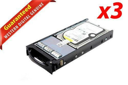 Lot of 3 Western Digital w/Raptor 74GB10000RPM WD740GD-00FLC0 T953J