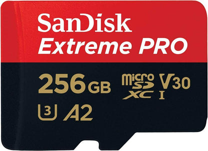 SanDisk 256GB microSDXC Extreme Pro 170MB/s U3 A2 V30 256G microSD SDSQXCZ-256G