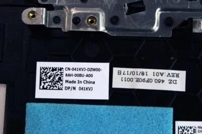 Dell Inspiron 14 5482 5491 Palmrest French US Backlit Keyboard 41KVJ MD93T