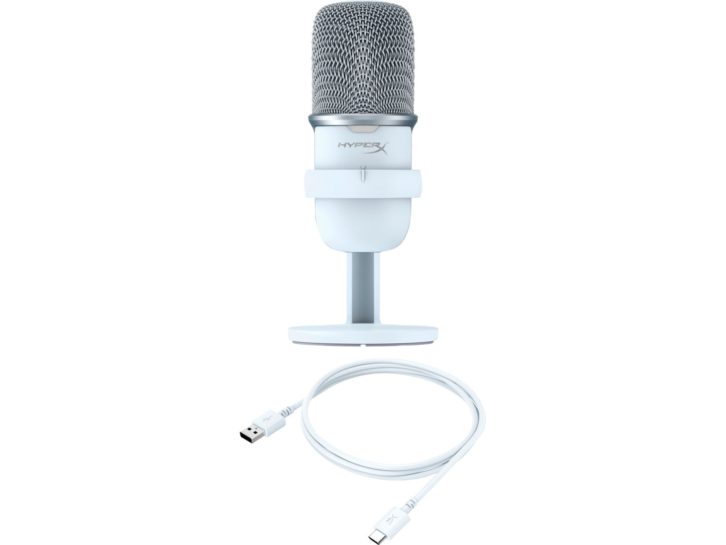 HyperX SoloCast - USB Microphone (White)