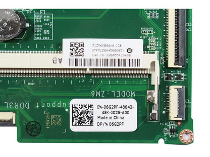 Dell Inspiron 11 3138 Motherboard w Intel N2830 CPU 6G2PF 3000 Series Laptop