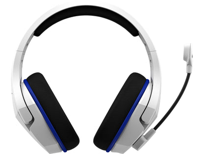 HyperX Cloud Stinger Core - Wireless Gaming Headset (White-Blue) - PS5-PS4