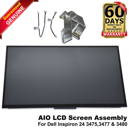 Dell Inspiron 24 3475 AIO 23.8" FHD LCD Touchscreen Assembly LM238WF2 SLK3 W4YDT