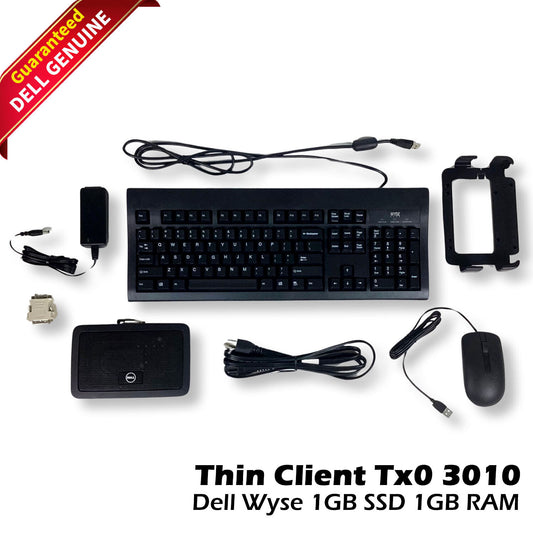 Dell Wyse Tx0 3010 Thin Client MARVEL PJ4 v7 1.0GHz 1GB SSD 1GB RAM ThinOS GTKDC