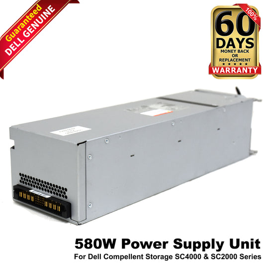 Dell Compellent SC4000 & SC2000 580W Hot-Swap PSU Power Supply Unit Y5W2H