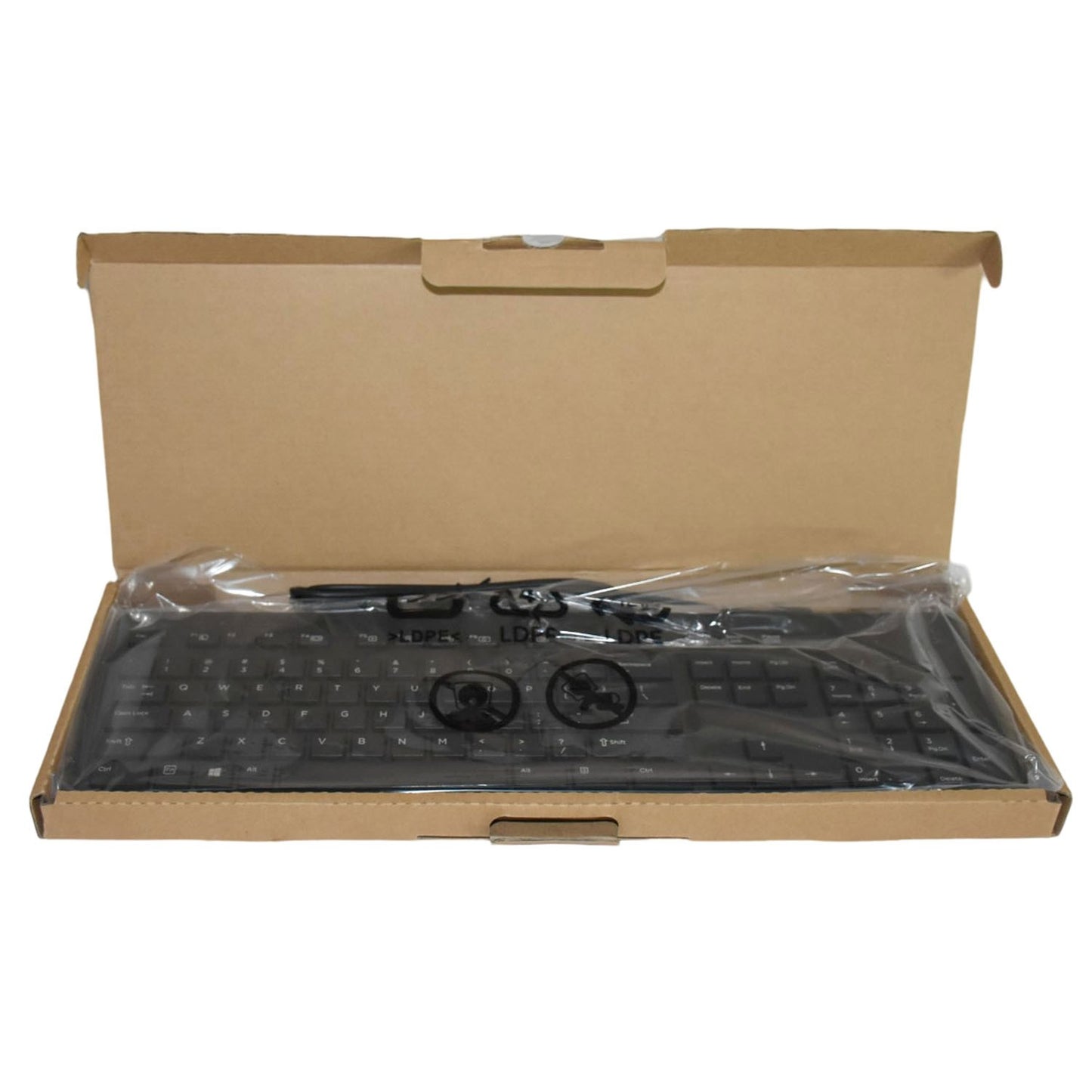 Lot 10 HP Business Slim USB Keyboard Black SK2120 KU1469 Wired QWERTY 803181-001