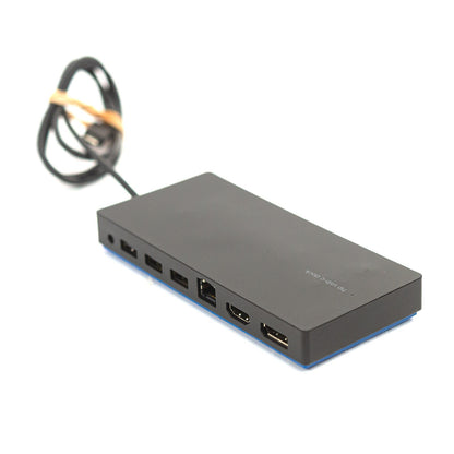 HP Elite USB-C TPA-B01 Docking Station 65w USB 3.0 HDMI DP 841575-001 844549-001