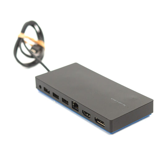 HP Elite USB-C TPA-B01 Docking Station 65w USB 3.0 HDMI DP 841575-001 844549-001