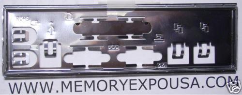 ORIGINAL Supermicro I/O SHIELD FOR X6QT8