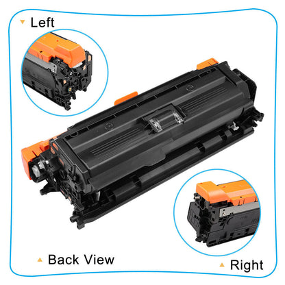 3PK Black CE260A 647A Toner for HP Color LaserJet CP4525DN CP4525XH CP4025N