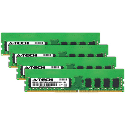 16GB 4x 4GB PC4-2400 ECC UDIMM Synology Unified Controller UC3400 Memory RAM (NOT FOR HOME PC)