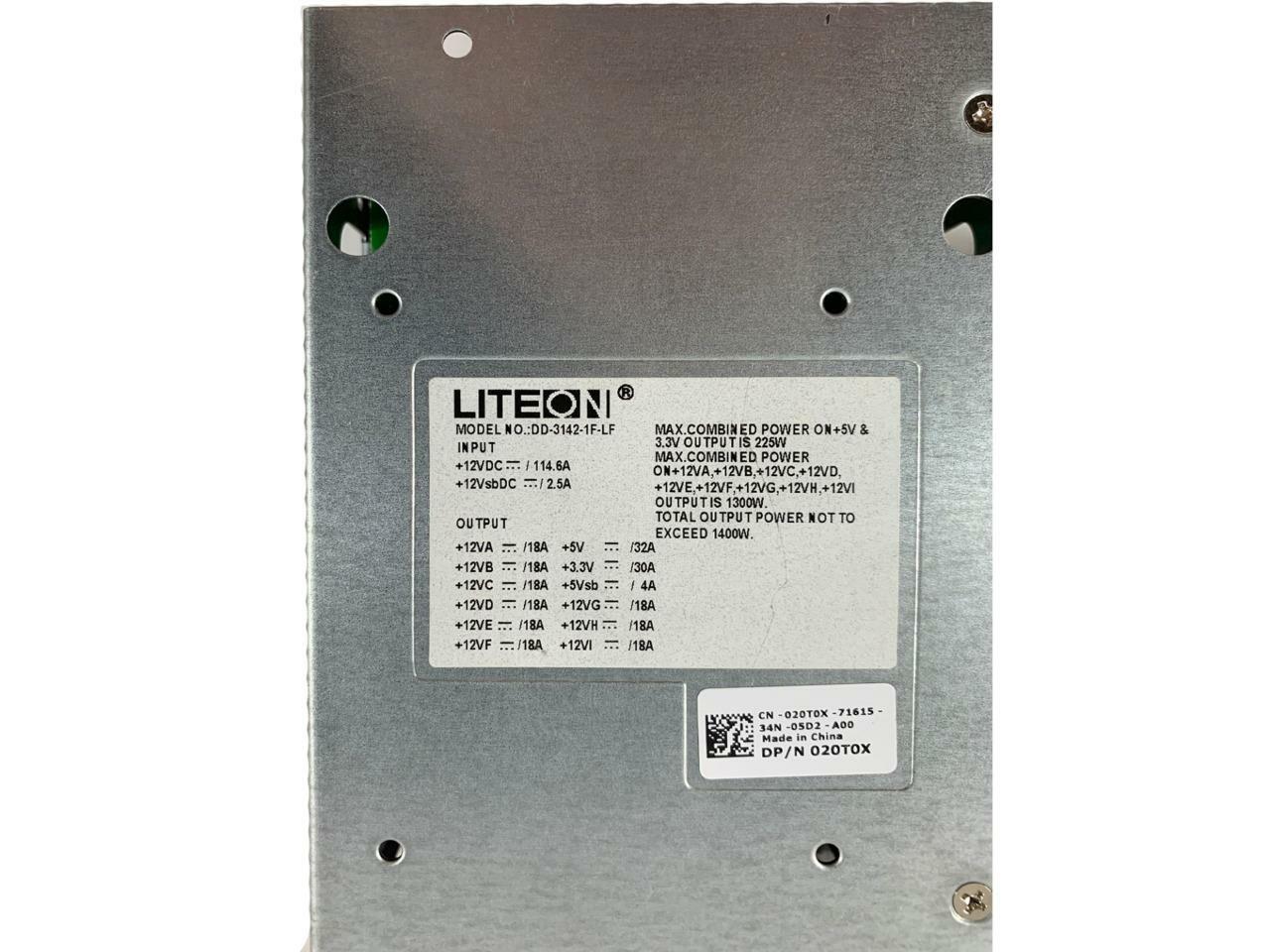 New Dell Precision R7610 1400W Power Distribution Unit PDU DD-3142-1F-LF - 20T0X