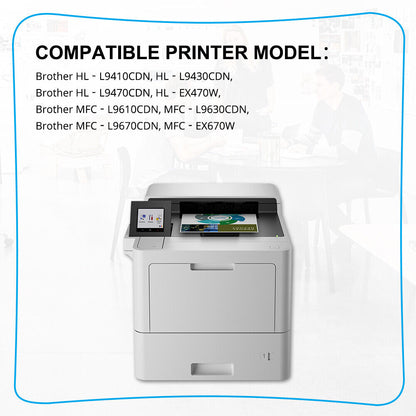 4PK Compatible with Brother TN810 Toner Cartridge MFC L9610CDN L9630CDN L9670CDN