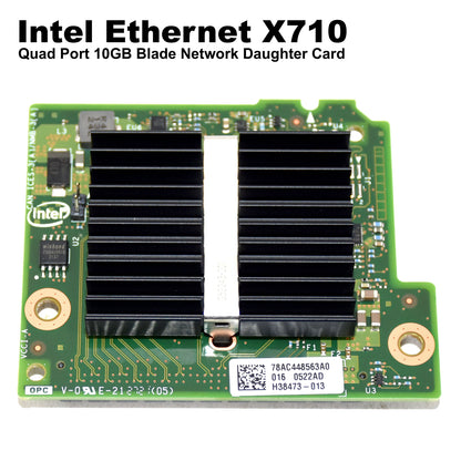 Dell EMC PowerEdge Intel X710 10GbE Quad-Ports Blade Network Daughter Card Y348Y