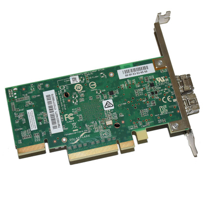 SolarFlare SFN7322F 10GbE Dual Port SFP+ PCIe 3.0 Network Adapter High Profile