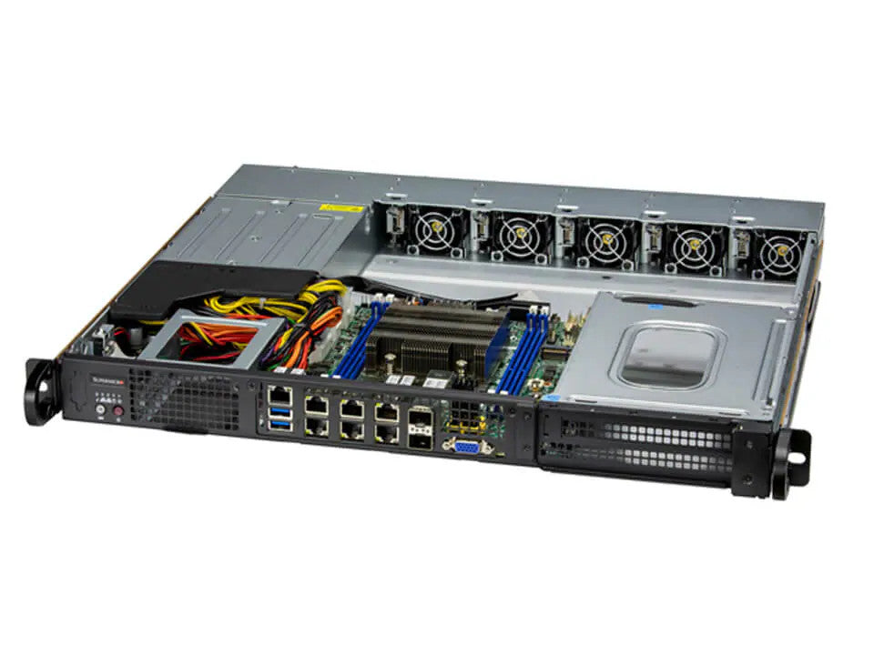 SuperMicro SYS-110D-8C-FRAN8TP 1U Redundant 800W Server