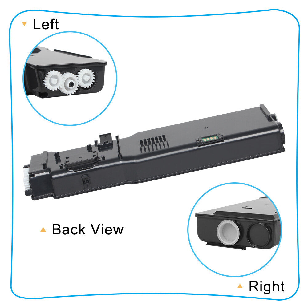 10 PACK C3760 Toner Cartridge Set for Dell C3760dn C3760n C3760dnf C3765dnf MF