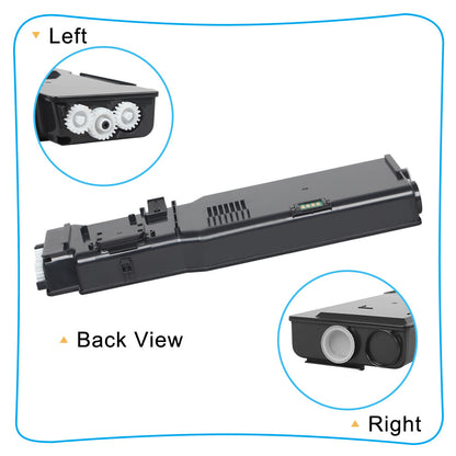 10 PACK C3760 Toner Cartridge Set for Dell C3760dn C3760n C3760dnf C3765dnf MF