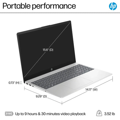 New HP 15.6" FHD Touchscreen Core i7-1255U 16GB 1TB PCIe SSD Webcam Windows 11