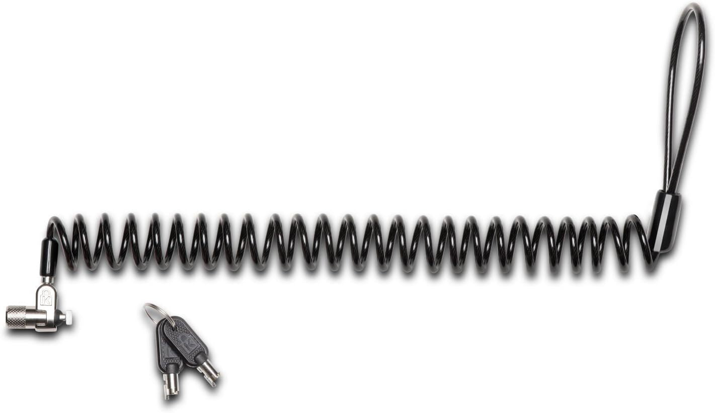 Kensington MicroSaver 2.0 Portable Keyed Laptop Lock Cable w/ Keys - K64423WW