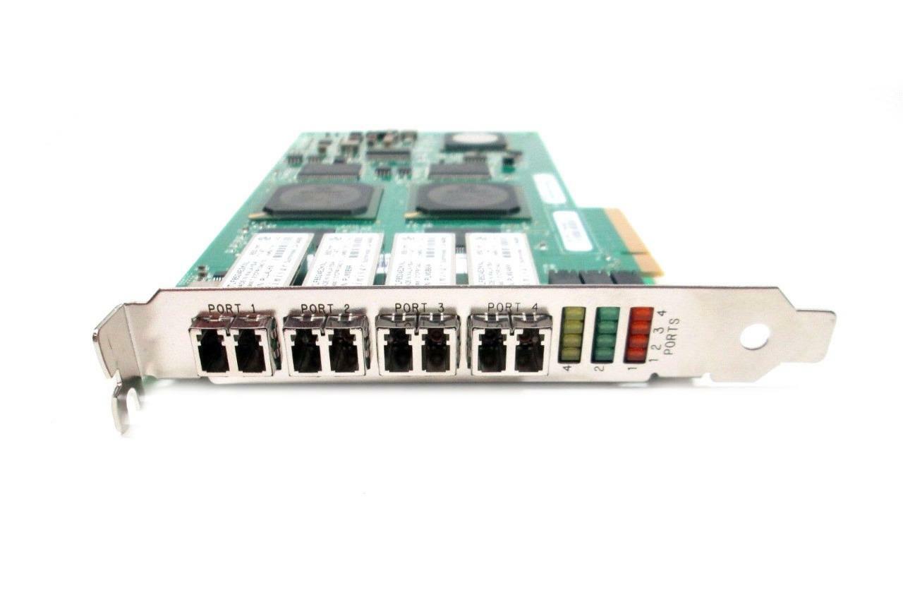 QLogic QLE2464 Quad Port Fibre Channel PCIe Host Bus Adapter PX2610401-02