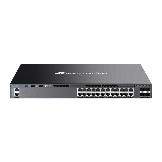 TP-Link SG6428X | Omada 24-Port Gigabit Stackable L3 Managed Switch | 4* 10G SFP