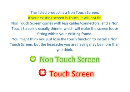 Dell Inspiron 3593 15.6" HD NON-Touch 30pins | LCD Screen Display 7115H 07115H
