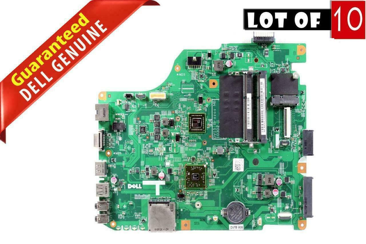 LOT x 10 Dell Inspiron M5040 Laptop Motherboard AMD E450 CPU DV15 Brazos XP35R