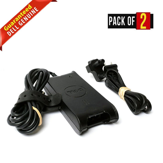 Lot X 2 Dell LA65NS0-00 PA-1650-06D3 AC Power Adapter Charger 19.5V 3.34A DF263