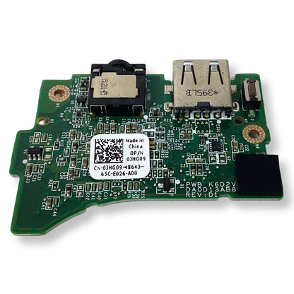 Dell OEM XPS Studio 13 L321x Power Button USB Audio Port IO Circuit Board JHG09