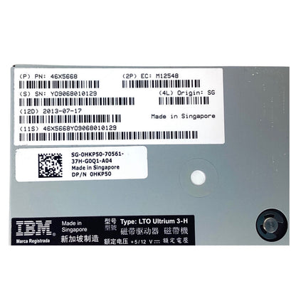 Dell 400GB/800GB Compressed LTO-3 SAS HH V2 Tape Drive 0HKP50 HKP50 46X5668 (NOT FOR HOME PC)