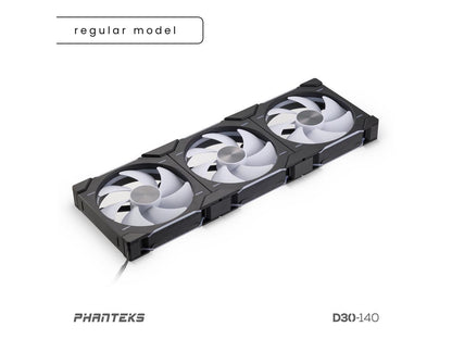 Phanteks CASE FAN PHANTEKS PH-F140D30_DRGB_PWM_BK01_3P R