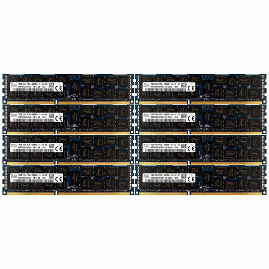 PC3-12800 8x16GB HP Proliant ML370 SL160S SL170S DL180 DL170H G6 Memory Ram
