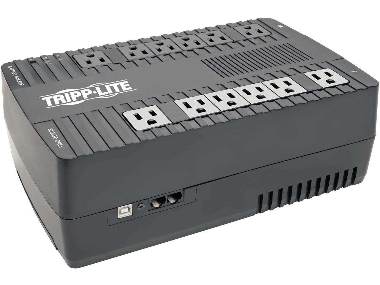 Tripp Lite AVR750U AVR Series 750 VA 450 Watts 12 Outlets Line Interactive UPS f