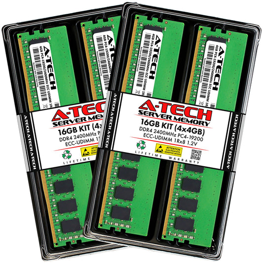 16GB 4x 4GB PC4-2400 ECC UDIMM Synology Unified Controller UC3400 Memory RAM (NOT FOR HOME PC)