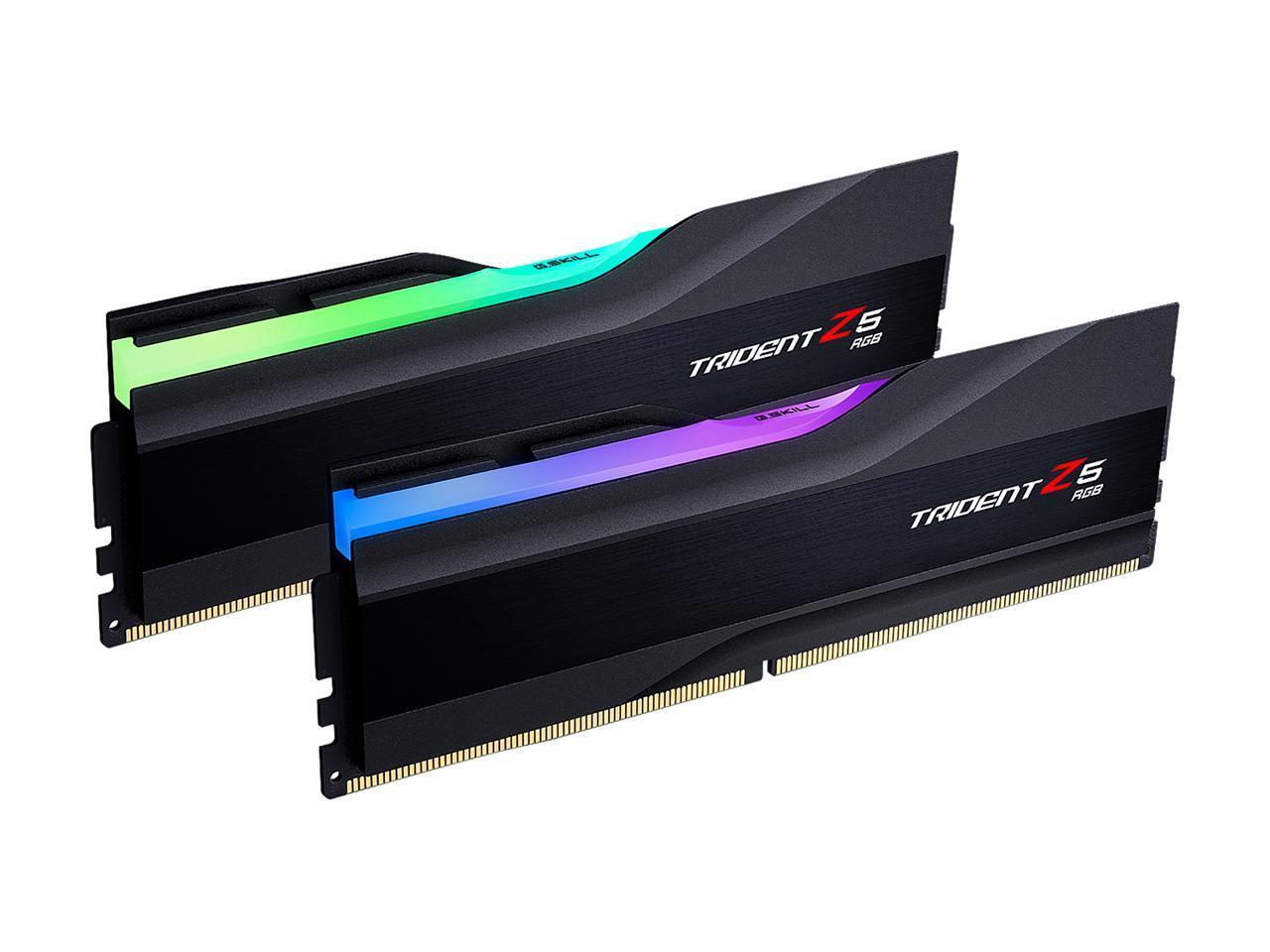 G.SKILL Trident Z5 RGB Series 64GB (2 x 32GB) 288-Pin PC RAM DDR5 6000 Intel XM