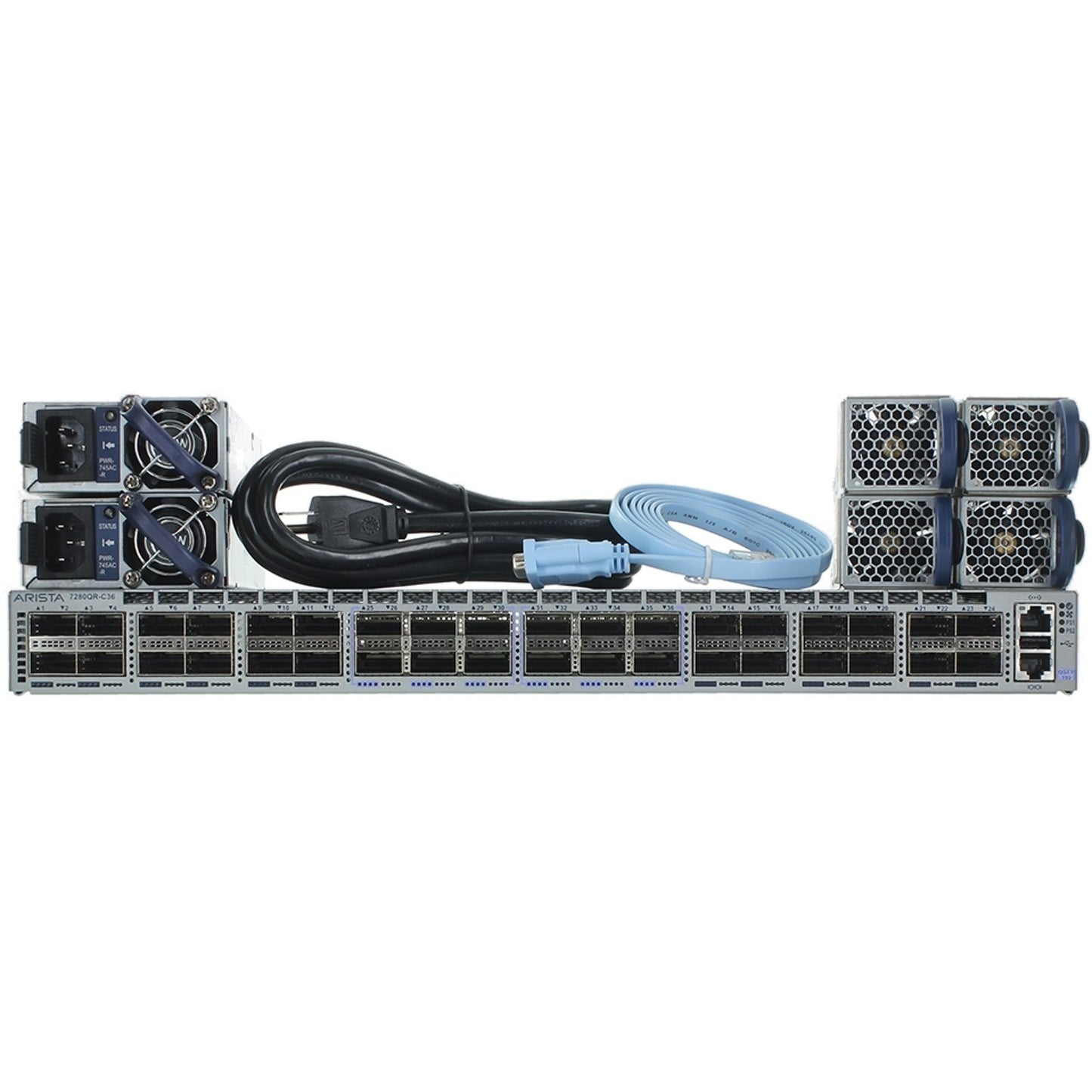 Arista DCS-7280QR-C36-R 56P 40GbE QSFP+ 12P 100GbE QSFP28 RA Switch
