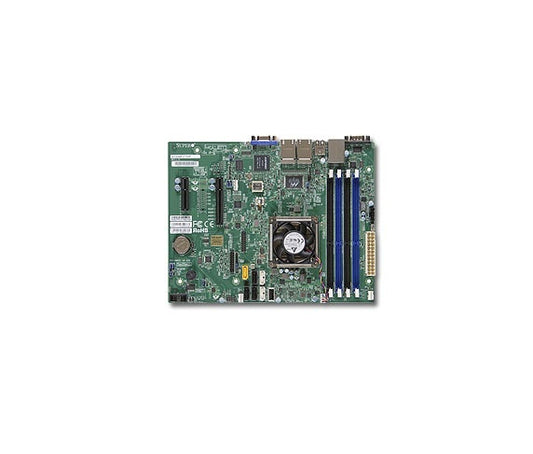 SuperMicro A1SAM-2750F uATX Motherboard -PCIe x8 PCIe x4 USB2 x7Quad LAN