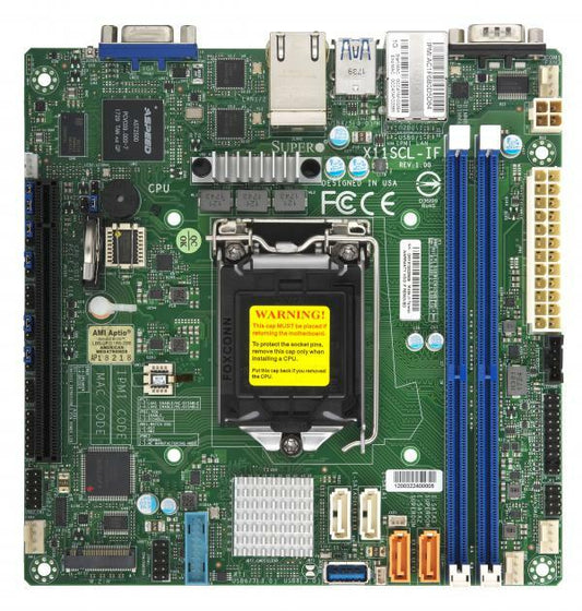 SuperMicro X11SCL-IF LGA1151 Motherboard